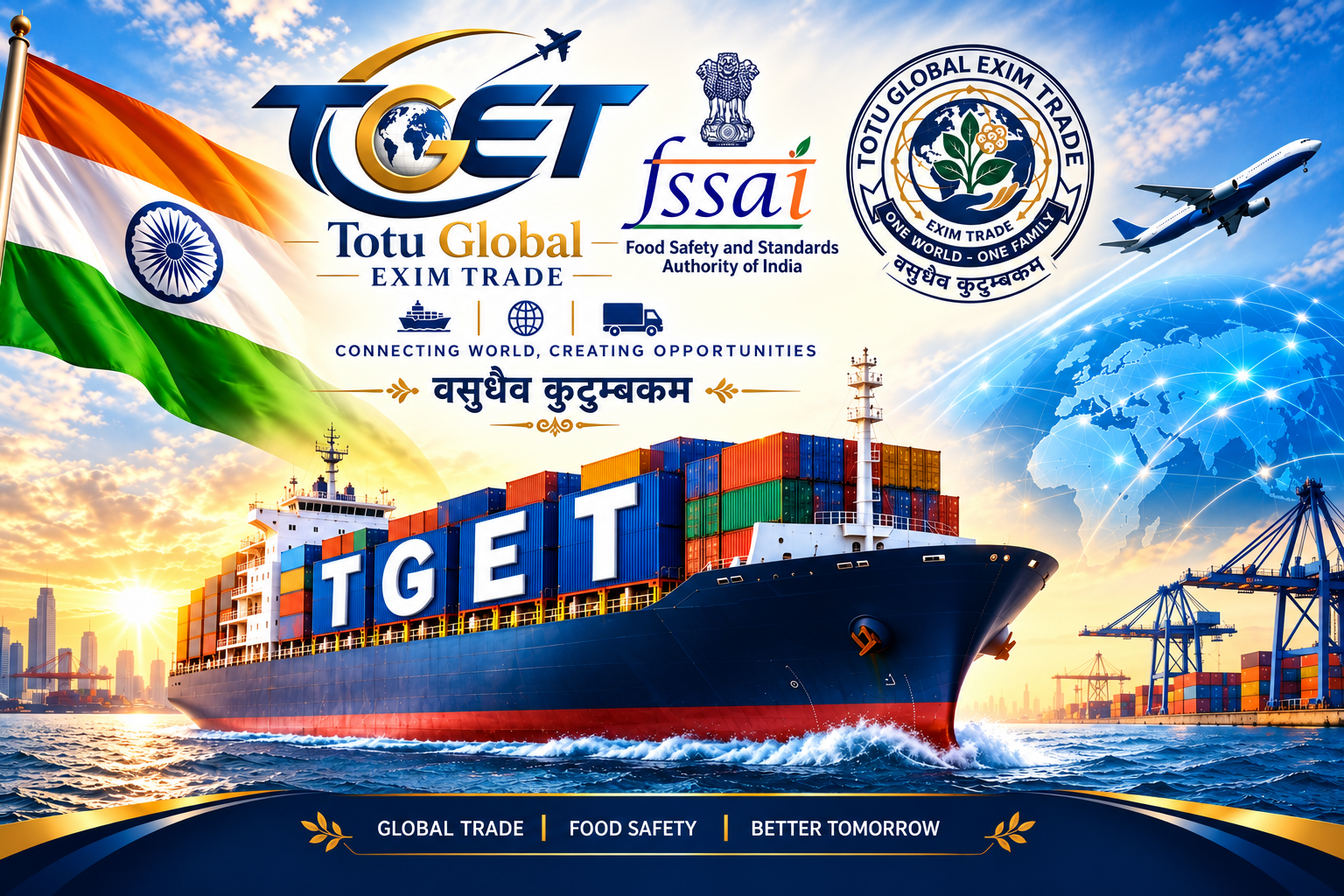TGET - Totu Global Exim Trade logo